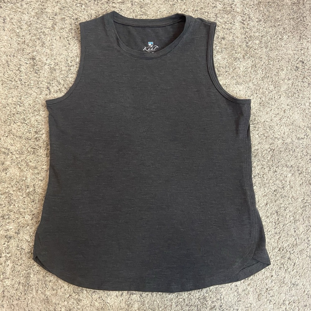Kühl Konstance Tank Top Womens Gray Small  Outdoors Hiking UPF 50+